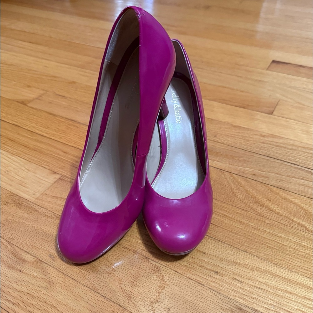 Kelly & Katie Fuchsia Heels